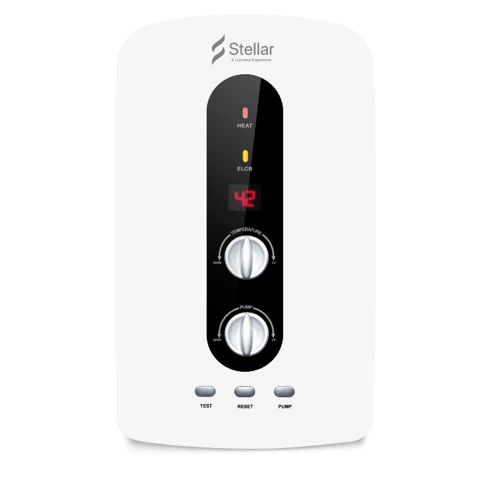 Stellar Instant Hot Water Heater 3 Point 5 Kw With Pressure Pump